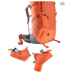 Deuter Women's Aircontact Core 65+10 SL - Trekkingrucksack 23 Deuter Women's Aircontact Core 65+10 SL - Trekkingrucksack -Deuter Store deuter womens aircontact core 65 10 sl trekkingrucksack detail 10