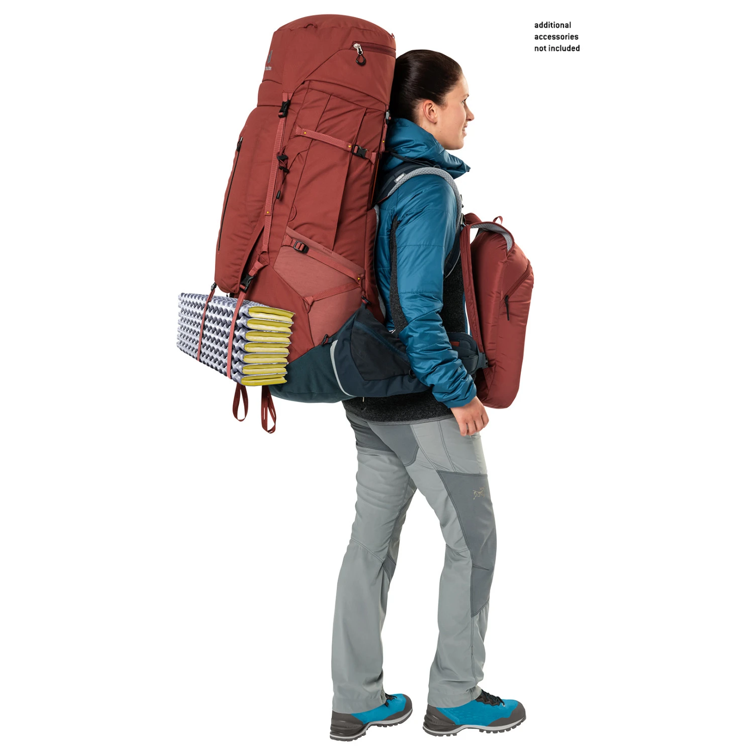 Deuter Women's Aircontact X 80+15 SL - Trekkingrucksack 14 Deuter Women's Aircontact X 80+15 SL - Trekkingrucksack – Bild 12